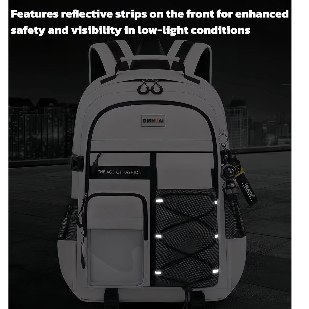 Fashion key chain large capacity travel college backpack