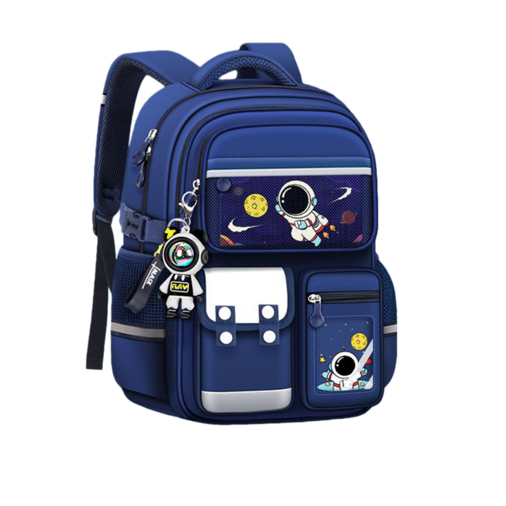 Astronaut-themed Kids Backpack set with accessories
